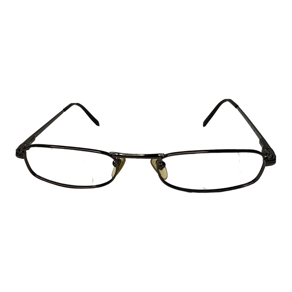Persol 2154-V Eyeglasses Frames Brown Metal Square Men's Eyeglasses H3227